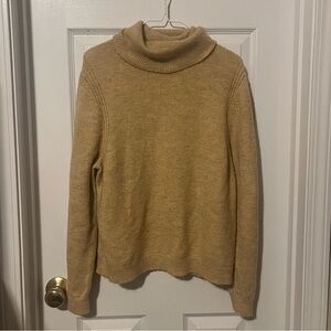 A New Day camel turtleneck
